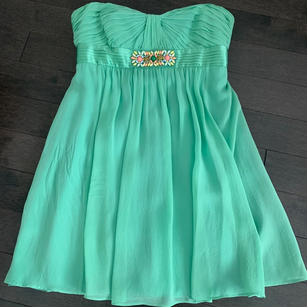 Beautiful BCBG Strapless Dress
